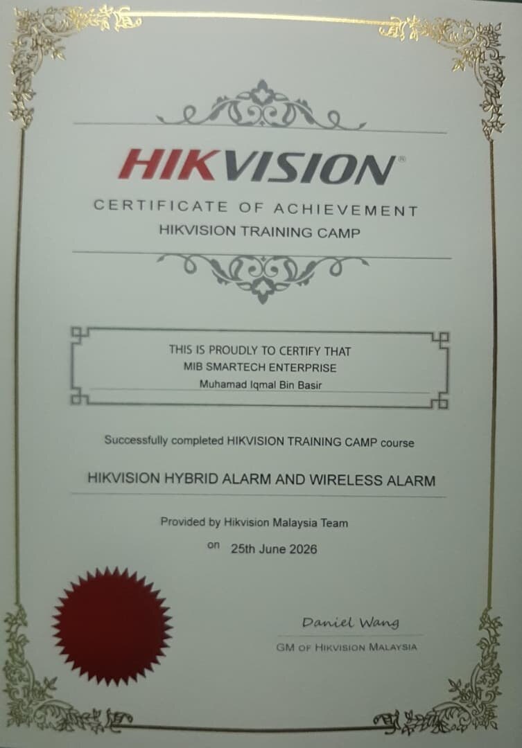 Hikvision Hybrid & Wireless Alarm Training