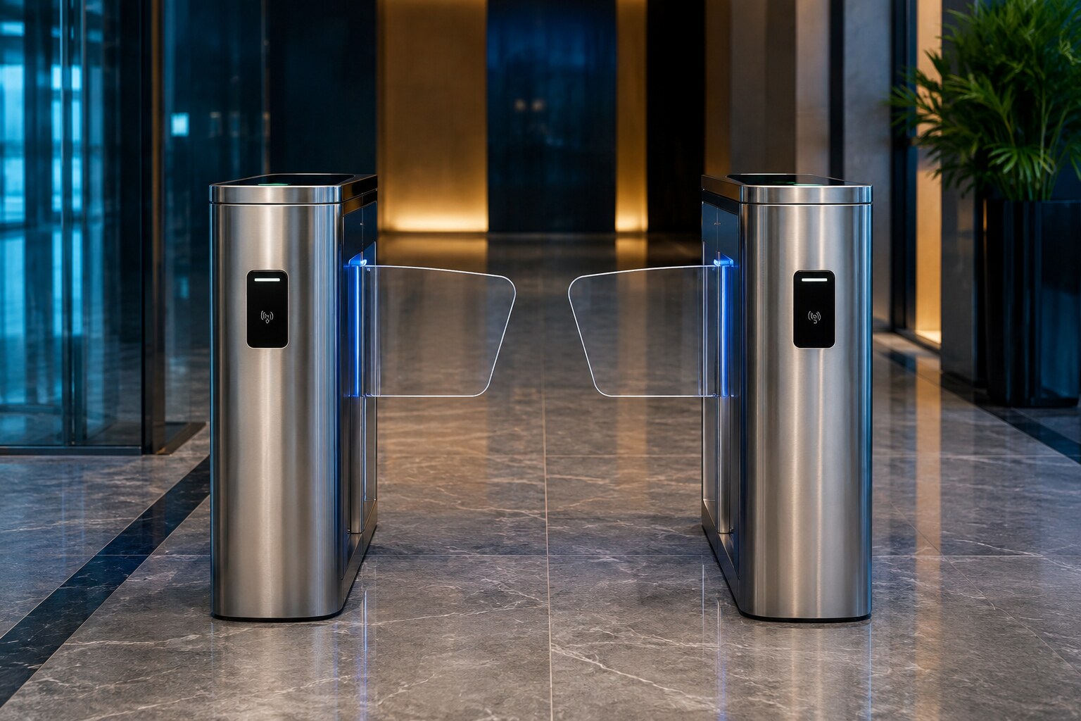 Flap Barrier pedestrian access-control equipment